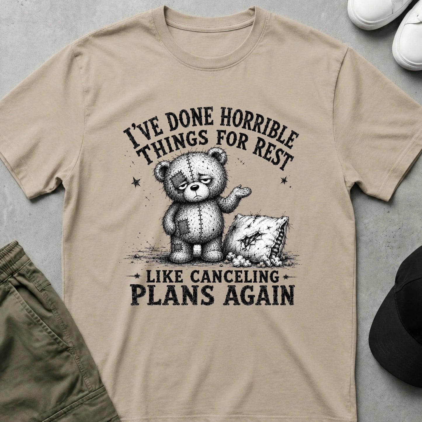 Canceling Things T-Shirt Sand