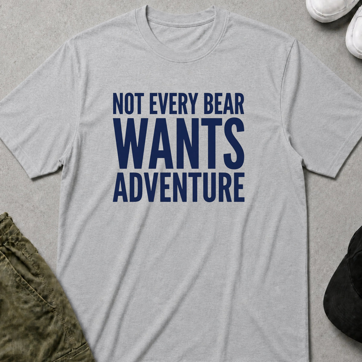 Chilled Bear T-Shirt Sport Grey