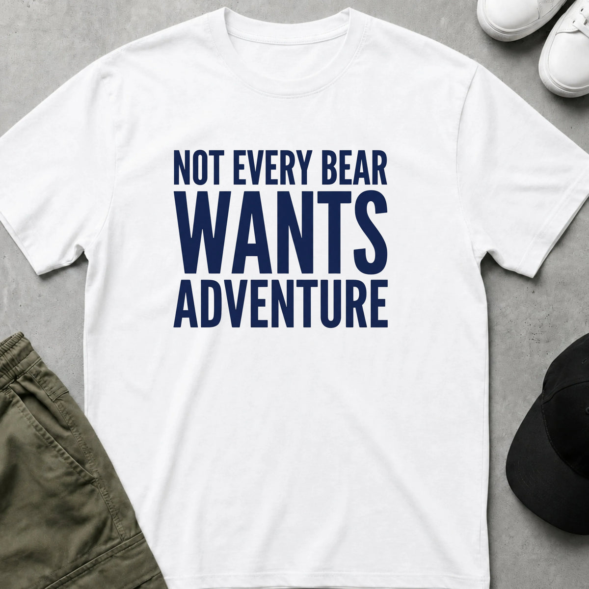 Chilled Bear T-Shirt White