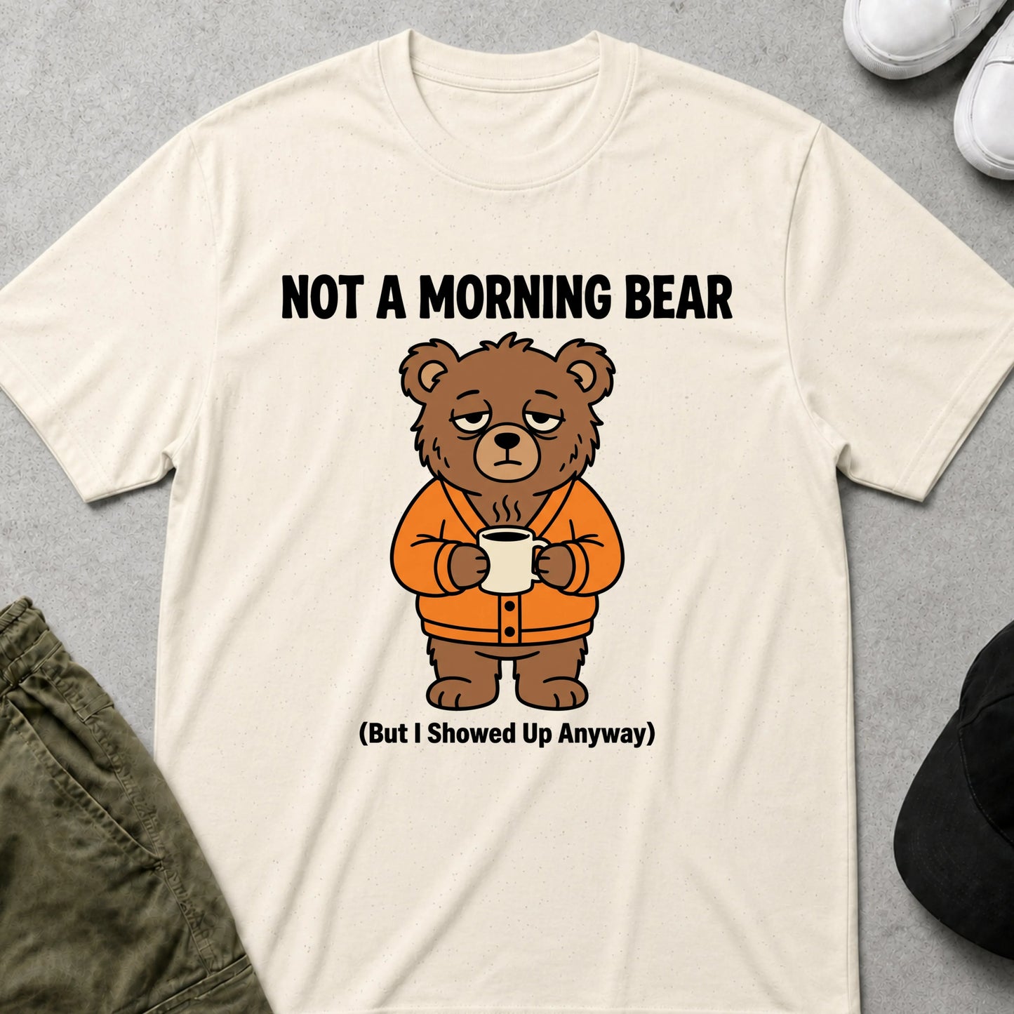 Coffee First T-Shirt Natural