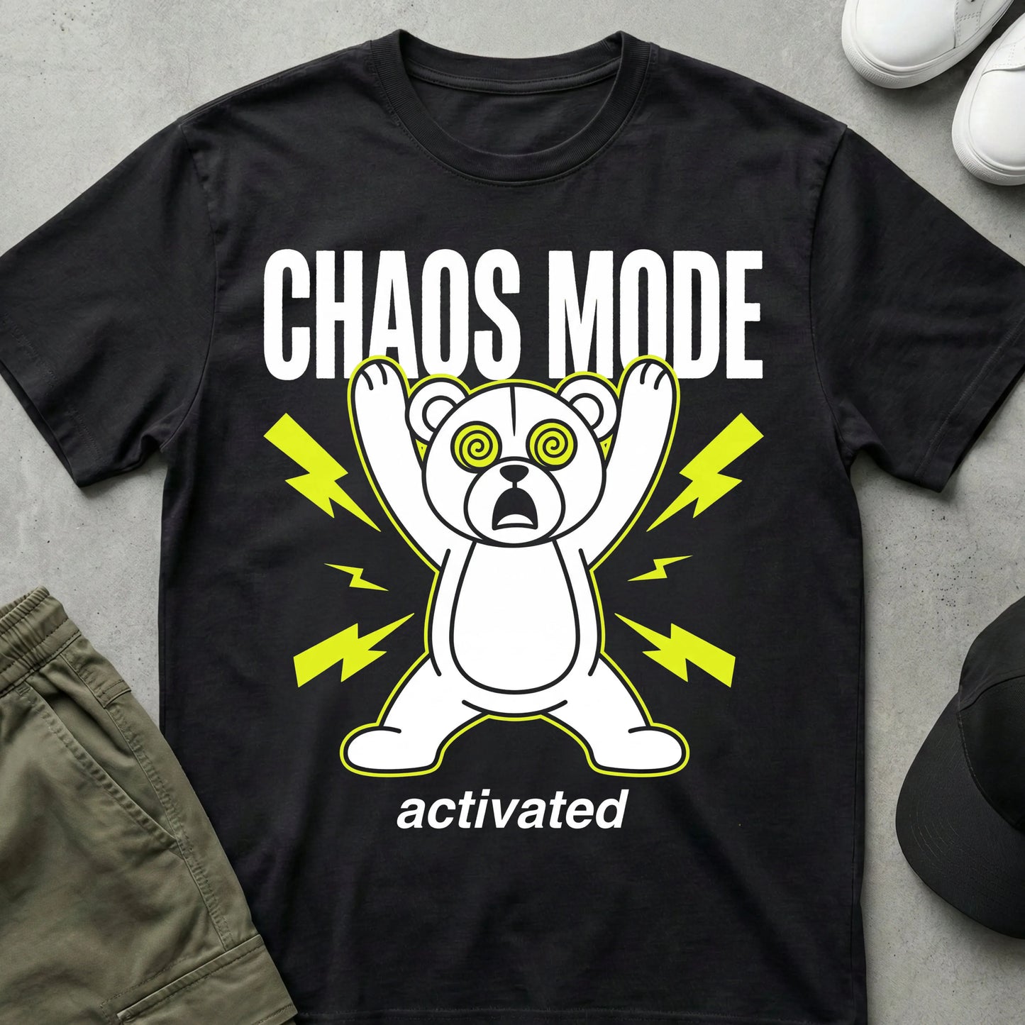 Chaos Mode T-Shirt Black
