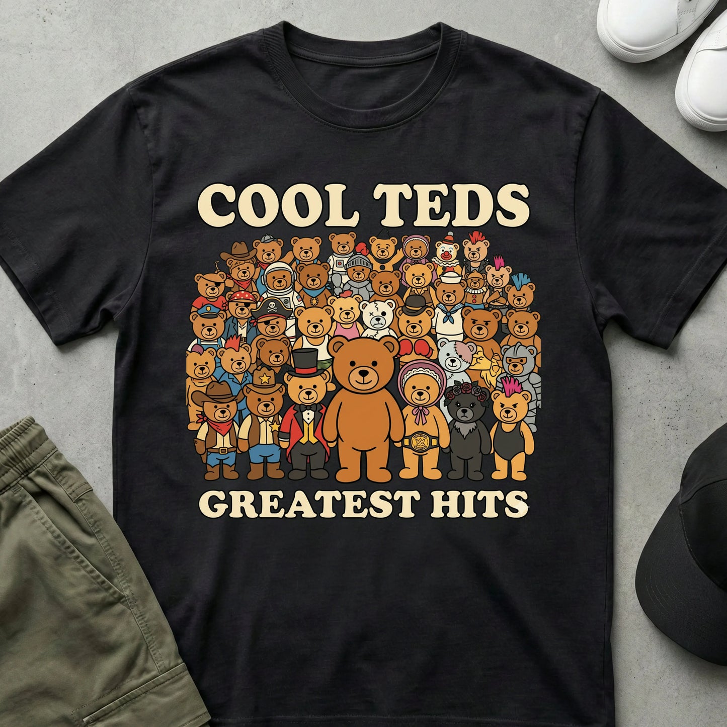 Greatest Hits T-Shirt Black