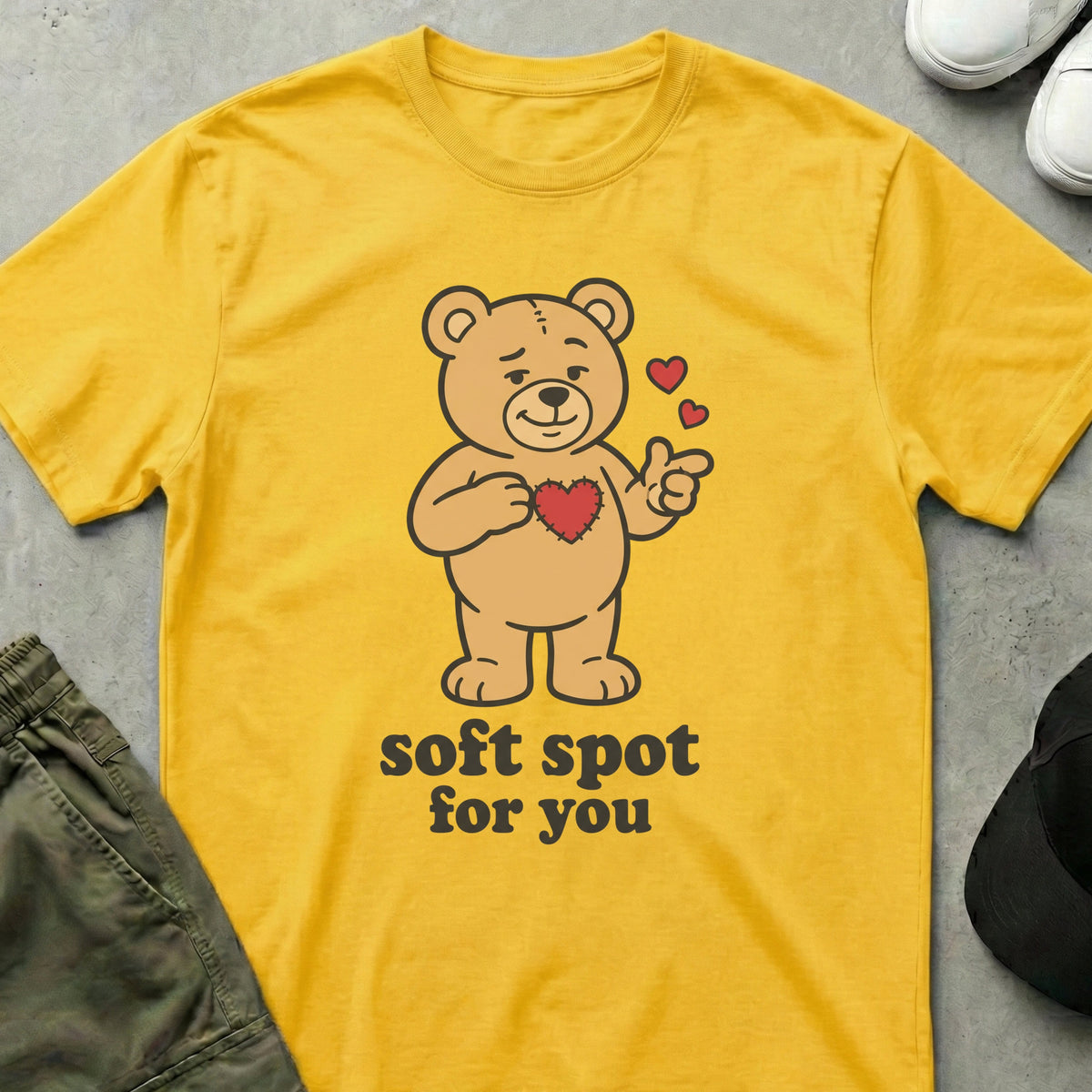 Teddy's Heart T-Shirt Daisy