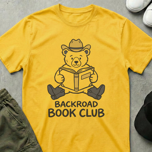 Backroad Reader T-Shirt Daisy