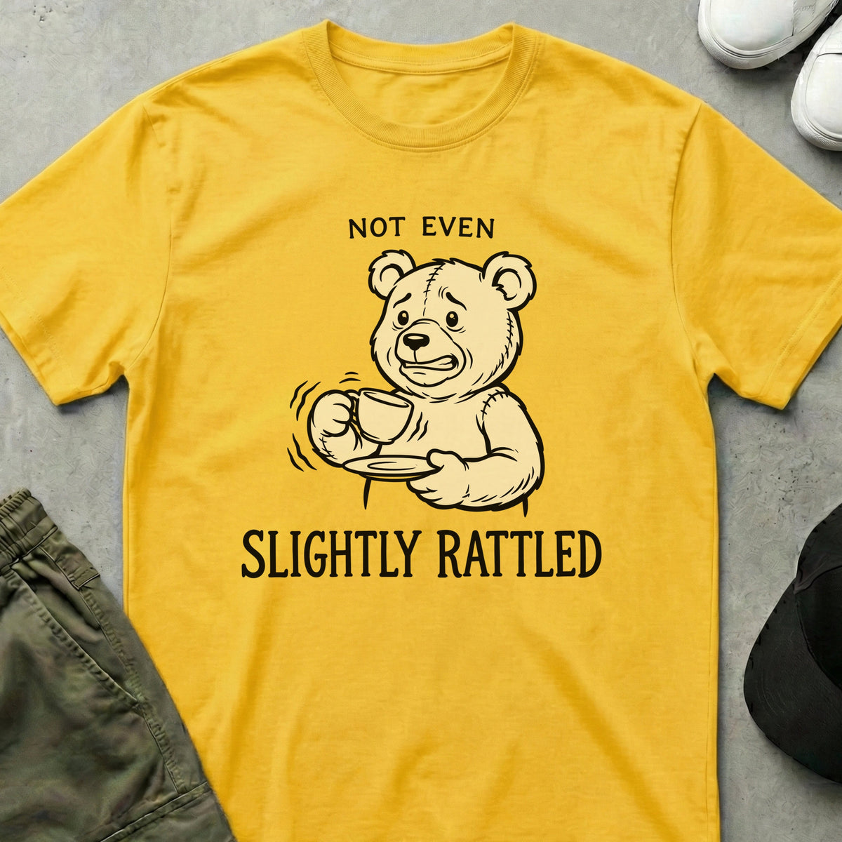Slightly Rattled T-Shirt Daisy