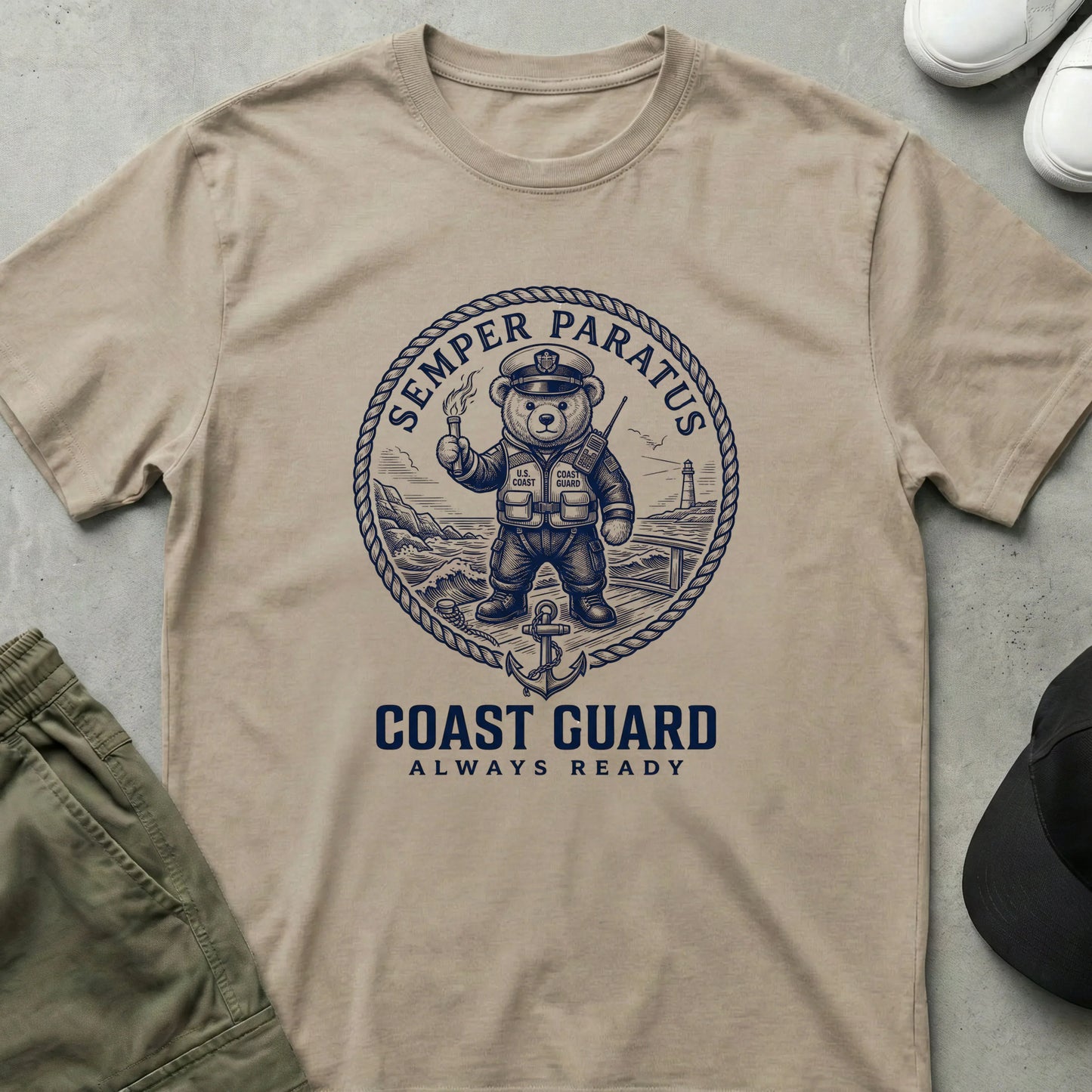 Coast Guard T-Shirt Sand