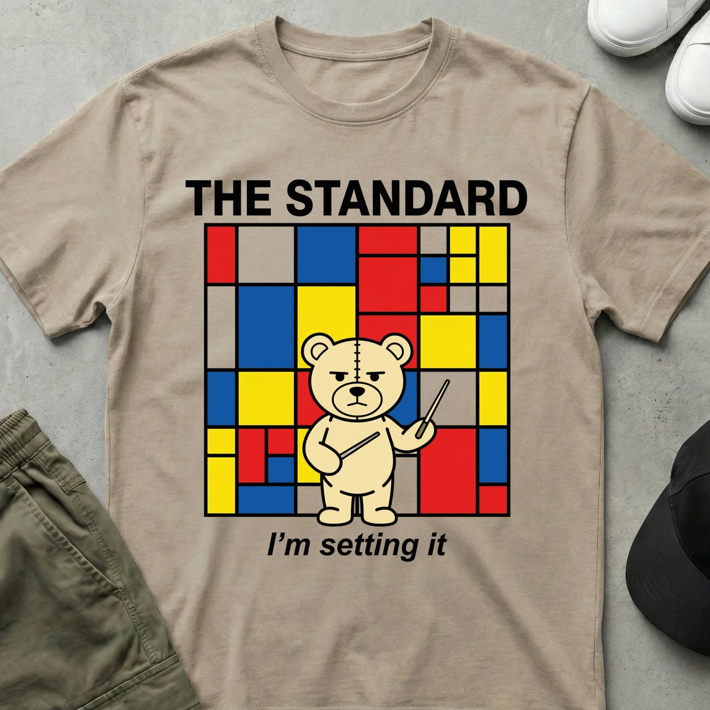 High Standards T-Shirt Sand