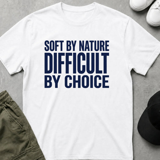 Difficult by Choice T-Shirt White