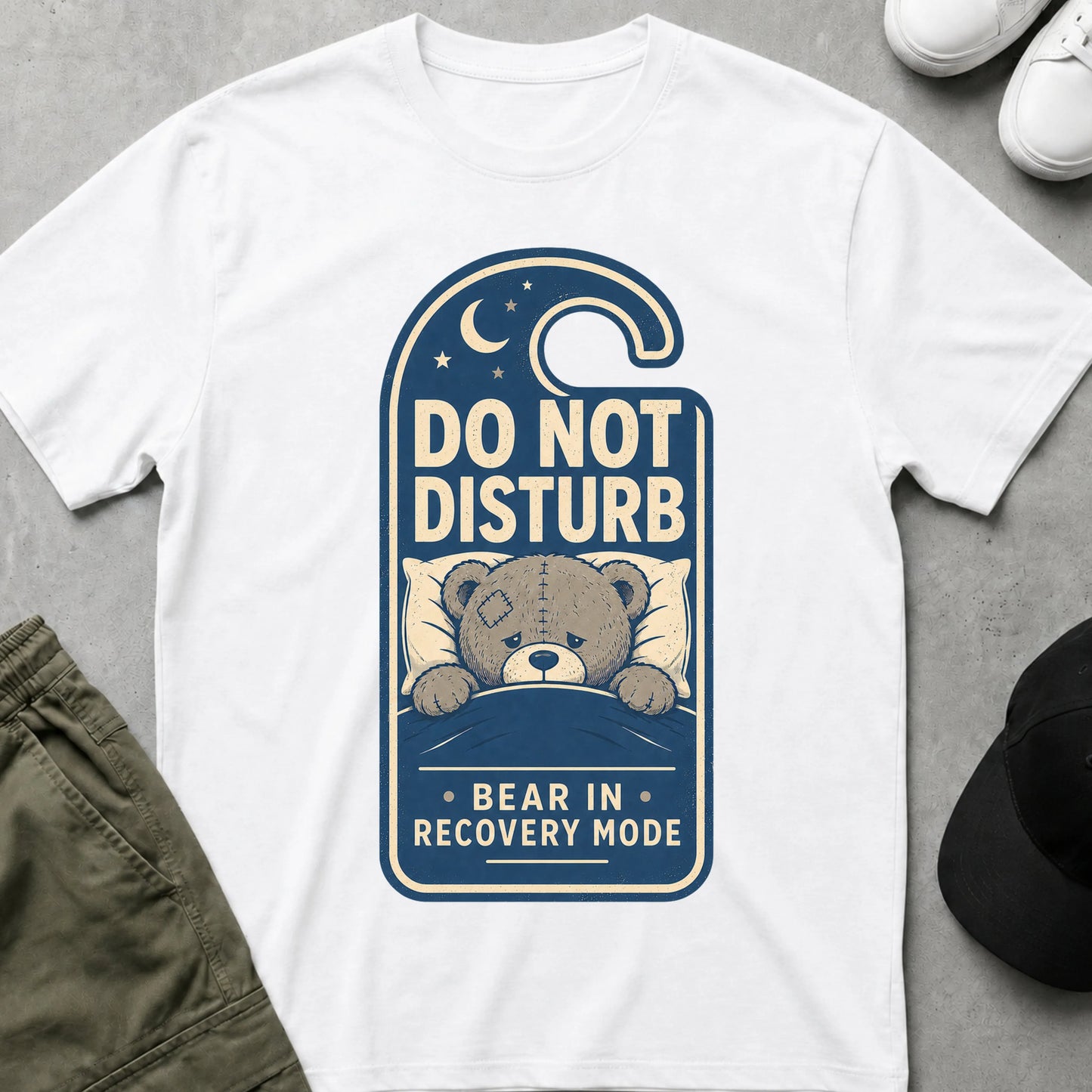 Do Not Disturb T-Shirt White