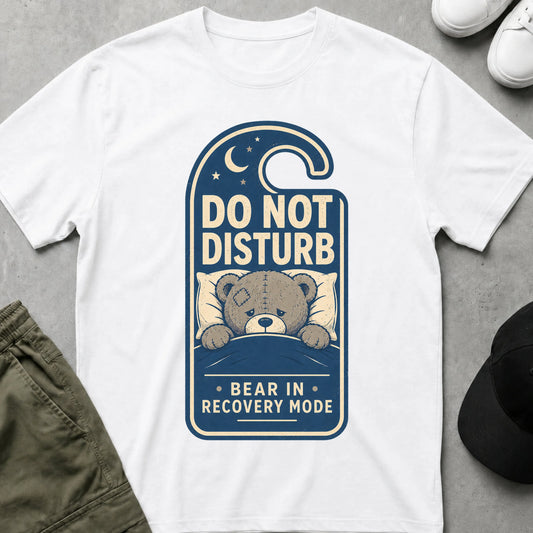 Do Not Disturb T-Shirt White