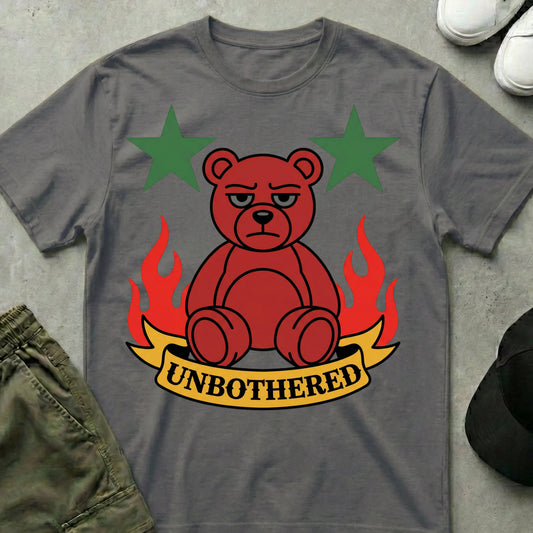 Not Fazed T-shirt Charcoal