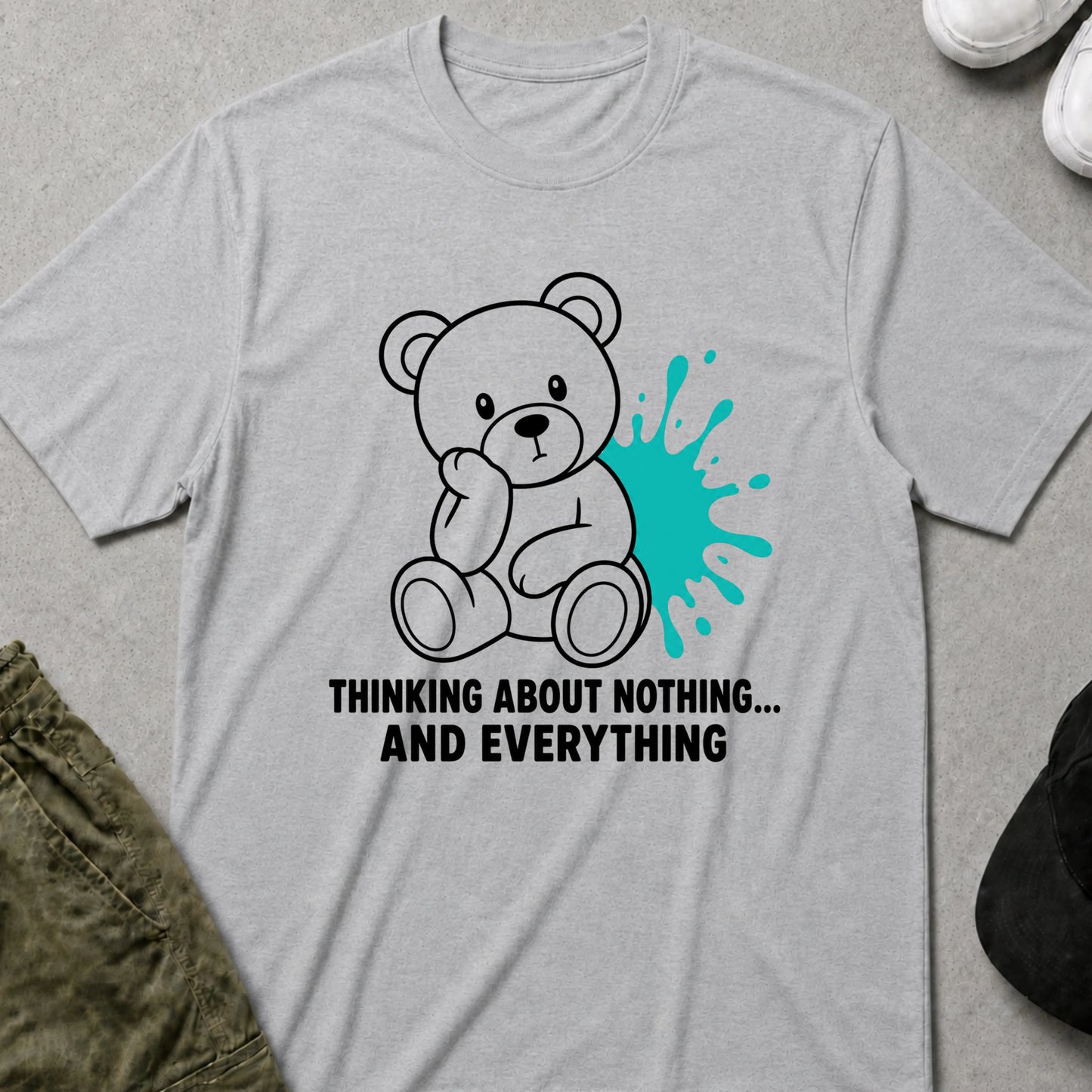 Everything & Nothing T-Shirt Sport Grey