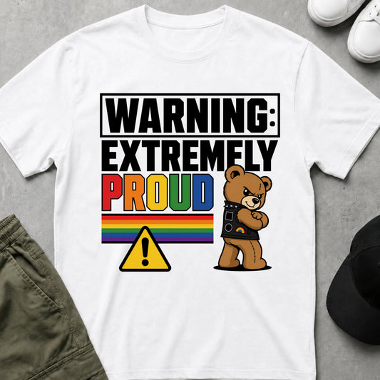 Cool Teds Teddy-Bear Extremely T-Shirt White / S