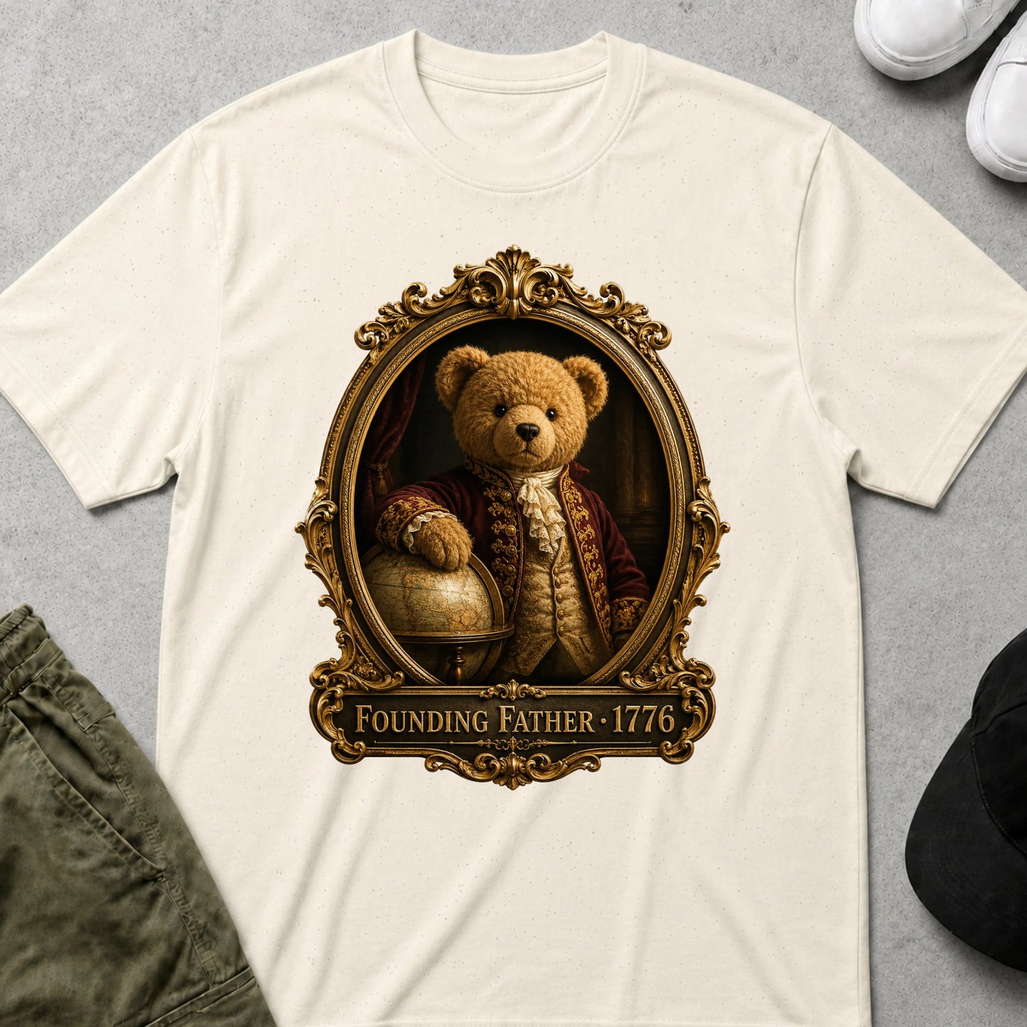 Founding Father T-Shirt Natural