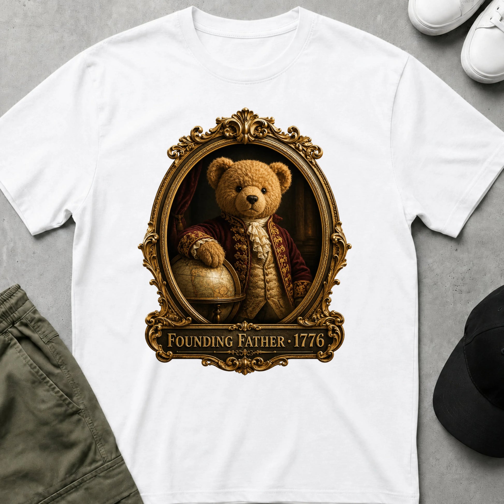 Founding Father T-Shirt White