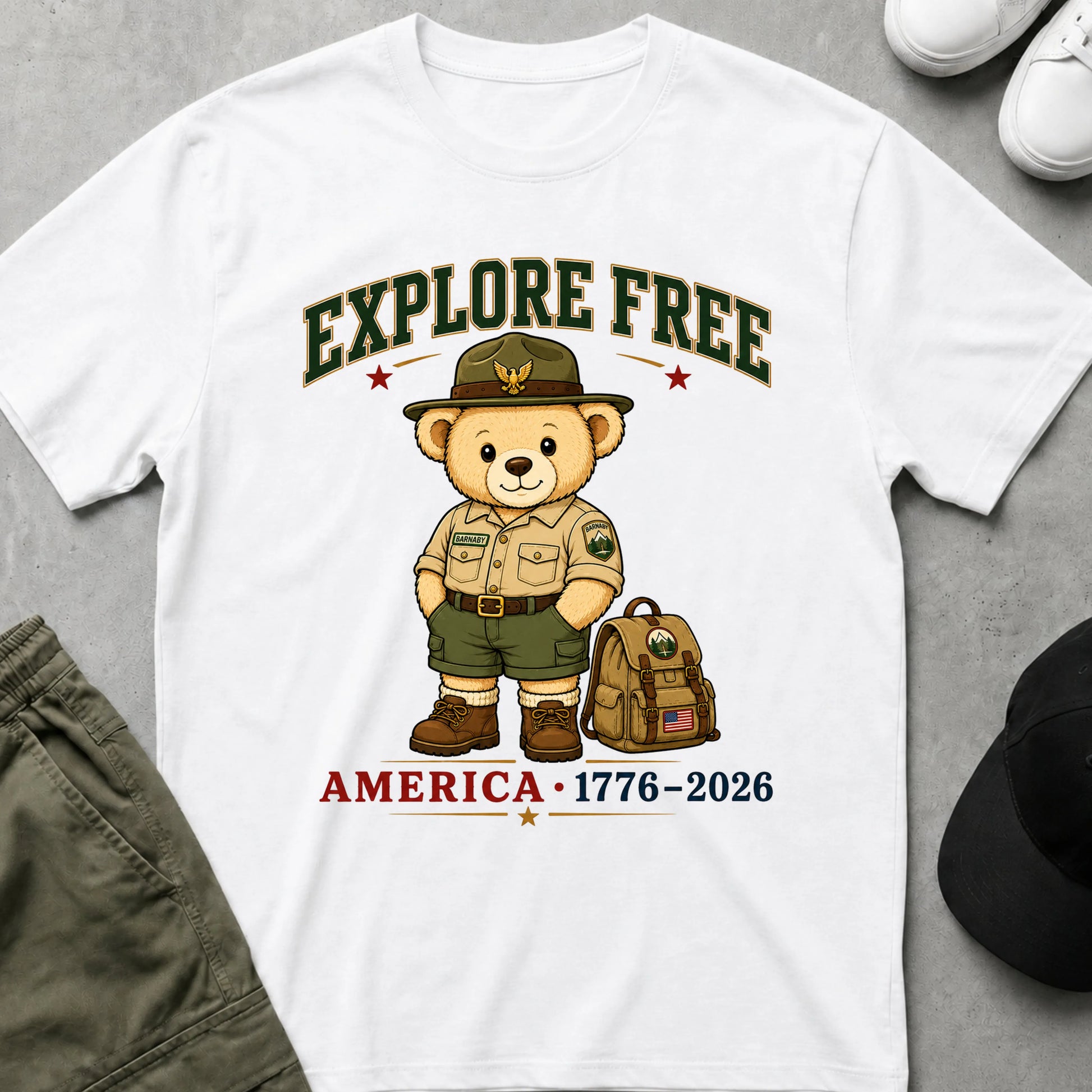 Freedom 1776 T-Shirt White