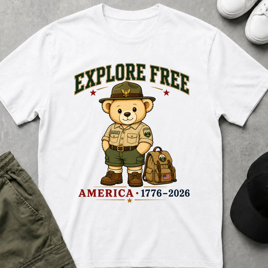 Freedom 1776 T-Shirt White