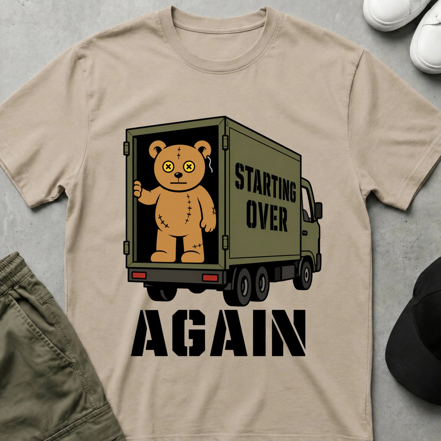 Fresh Start T-Shirt Sand