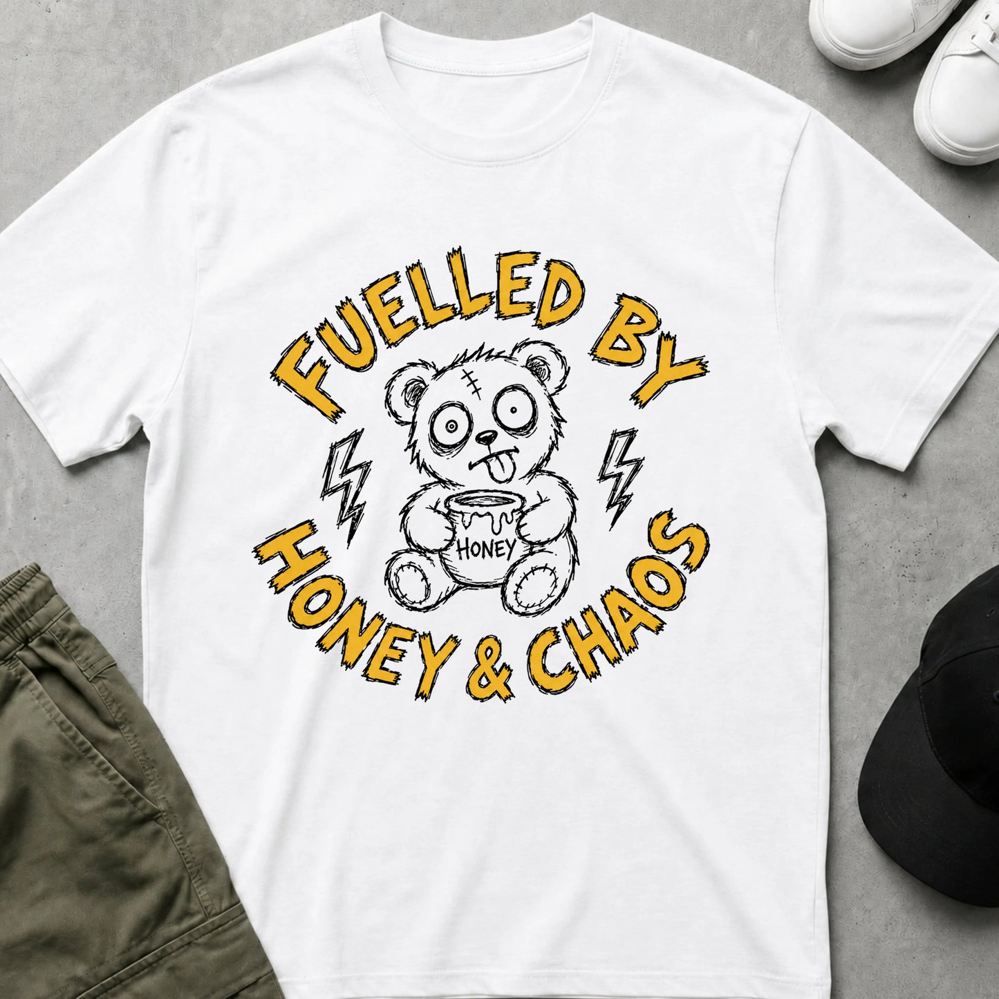Fueled T-Shirt White