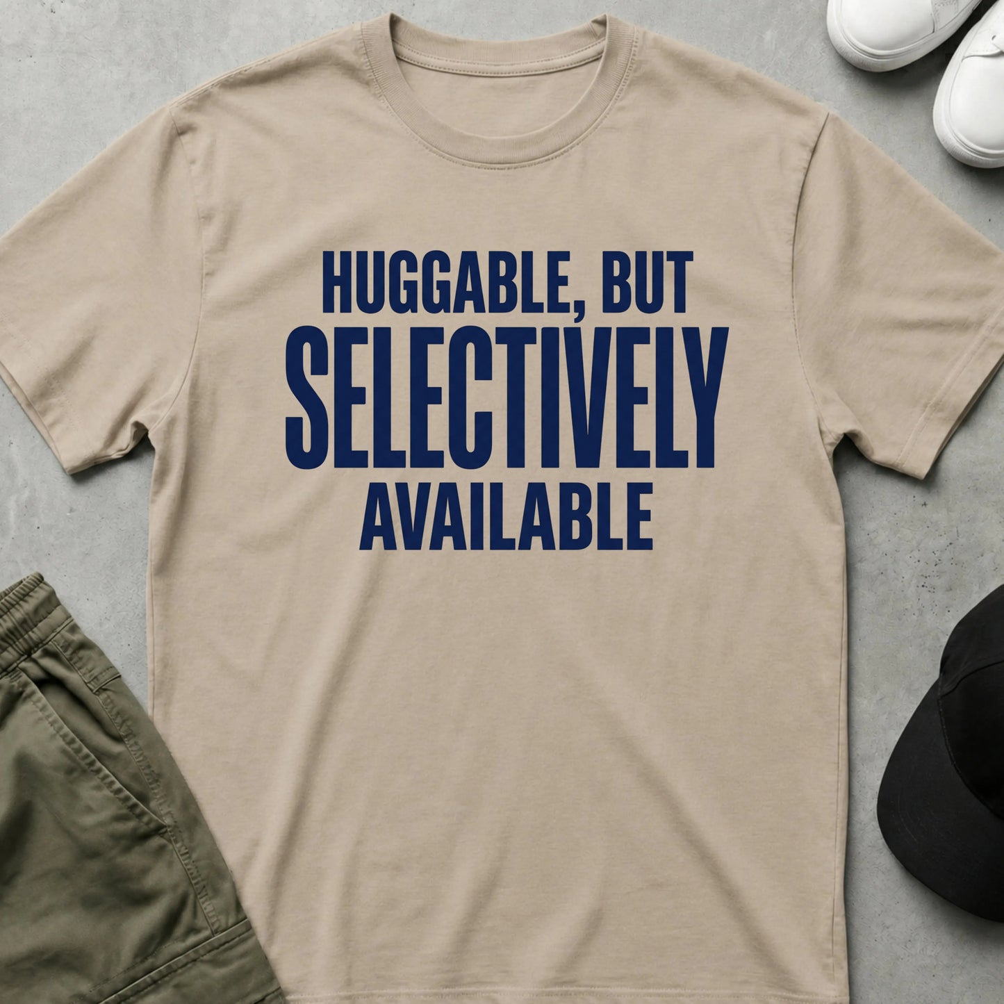 Huggable T-Shirt Sand
