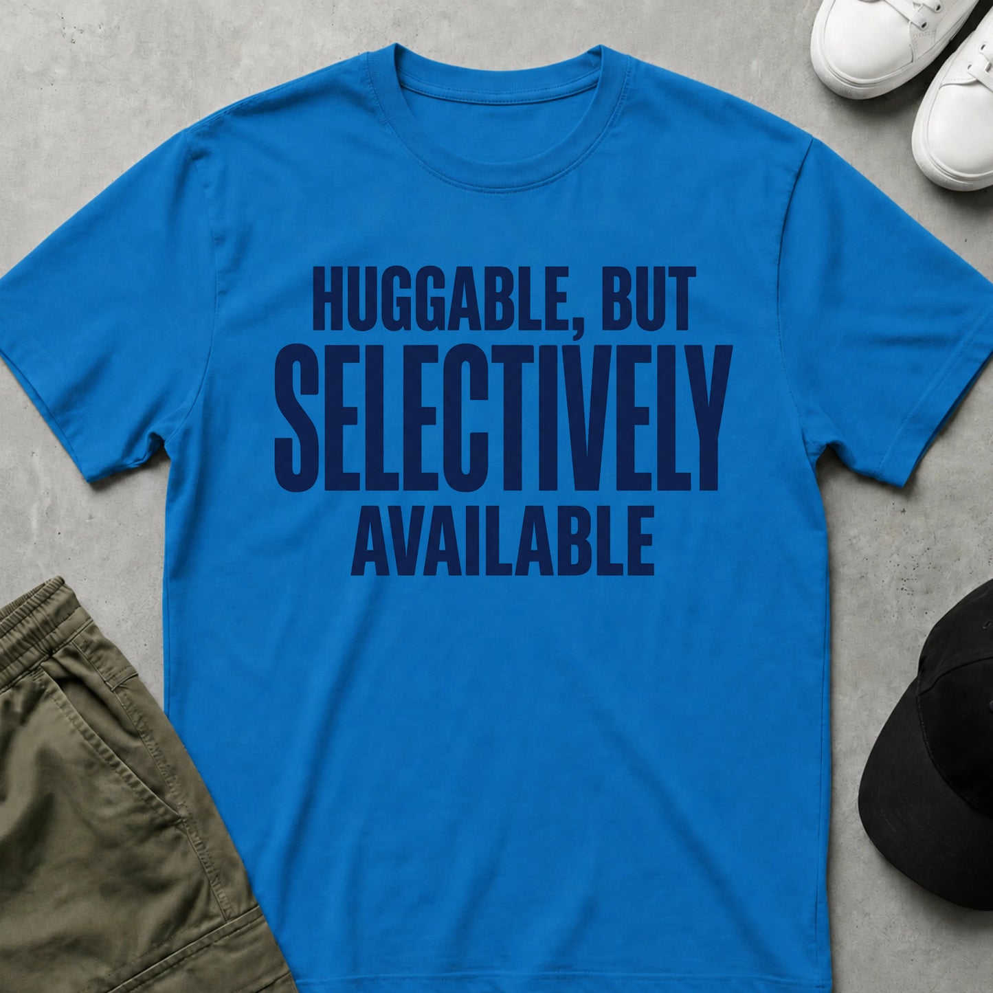 Huggable T-Shirt Sapphire