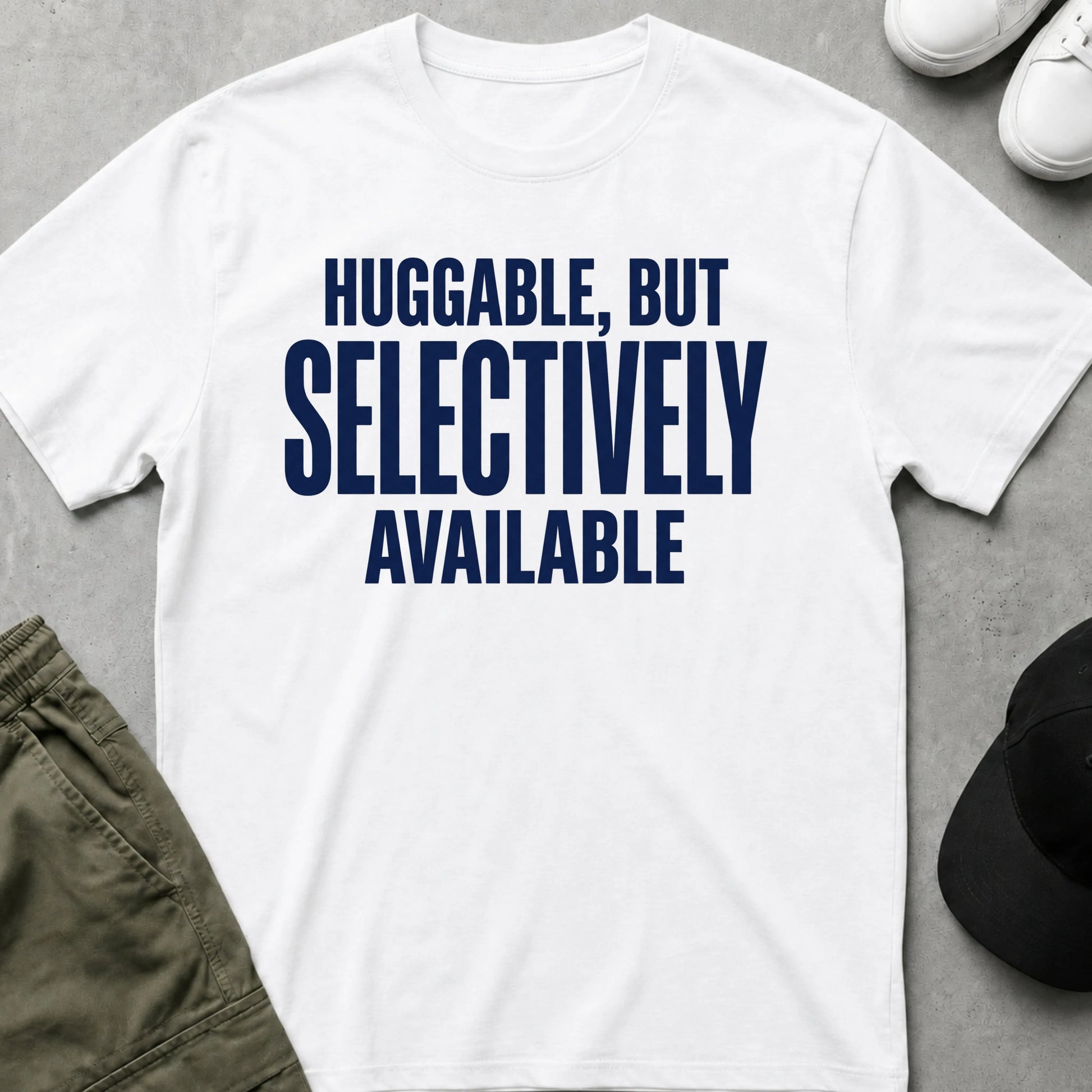 Huggable T-Shirt White