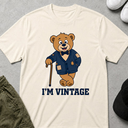 I'm Vintage T-Shirt Natural