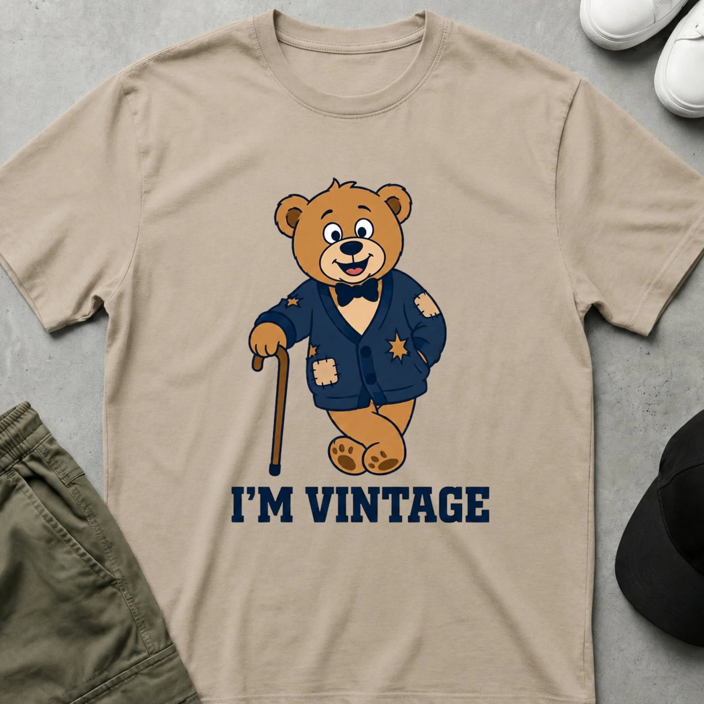 I'm Vintage T-Shirt Sand
