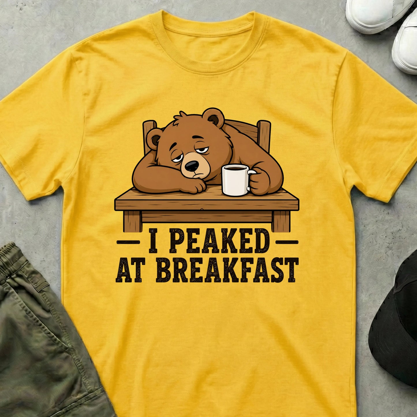 I Peaked at Breakfast T-Shirt Daisy