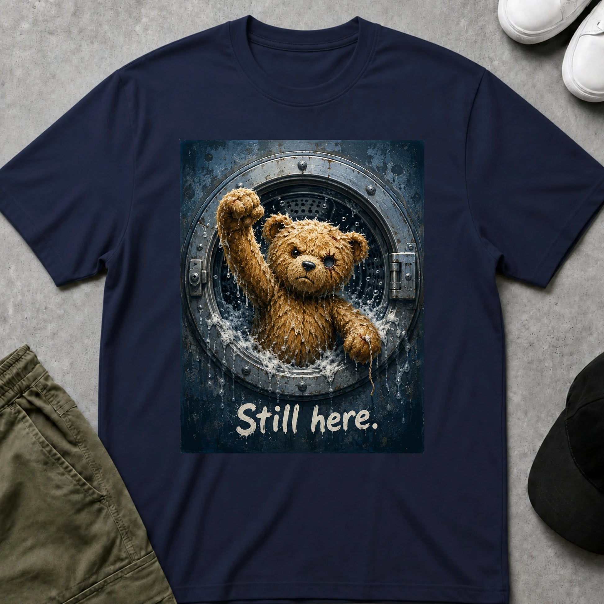 In a Spin T-Shirt Navy