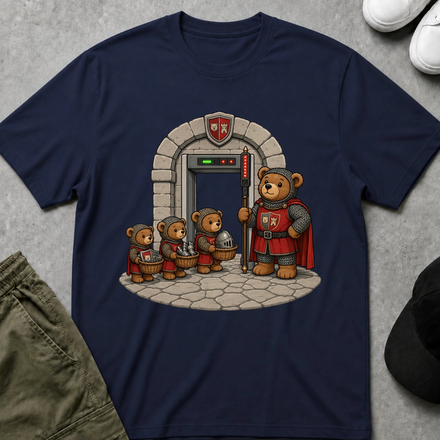 Metal Detectors T-Shirt Navy