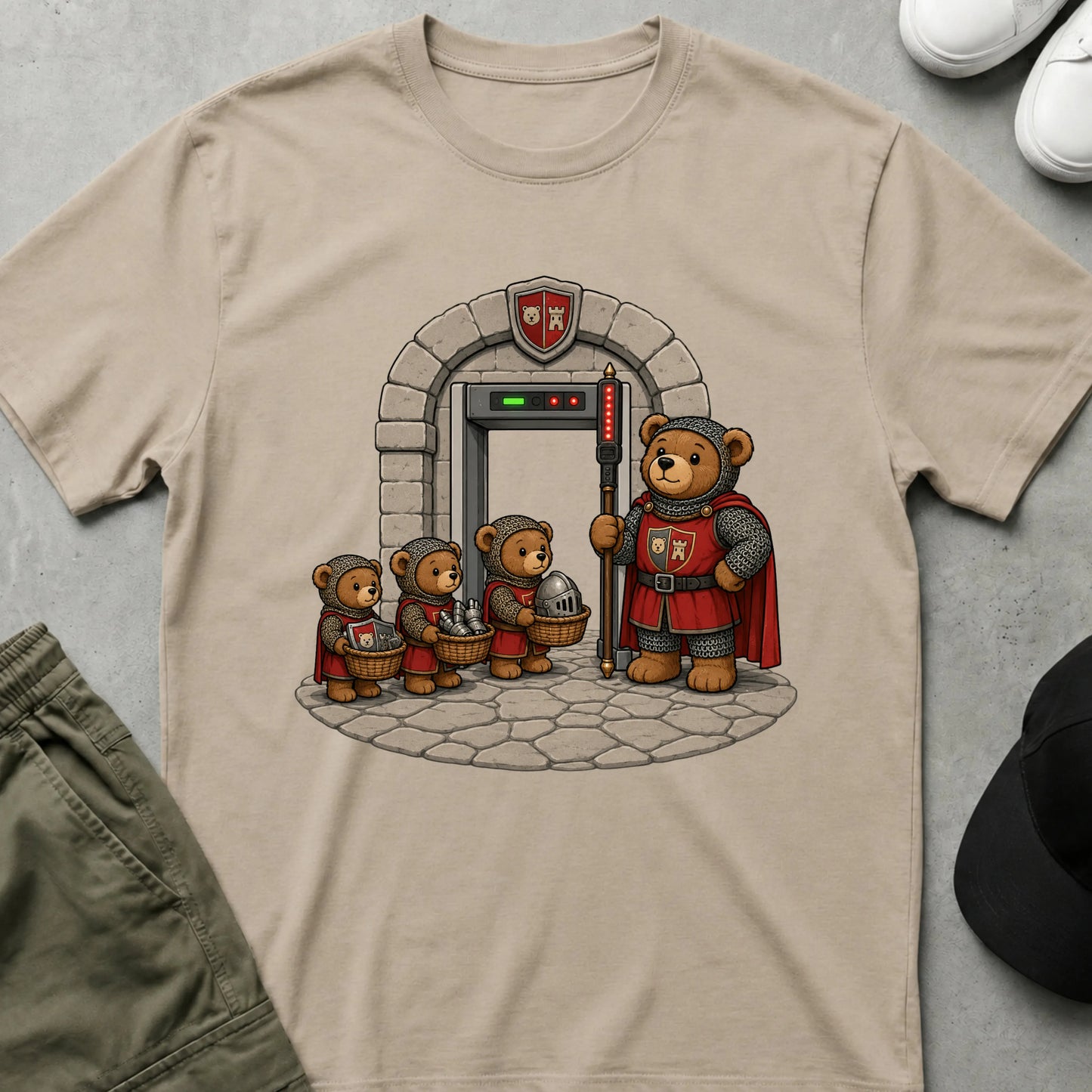 Metal Detectors T-Shirt Sand