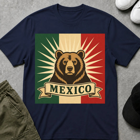 Cool Teds Teddy-Bear Mexico T-Shirt Navy / S