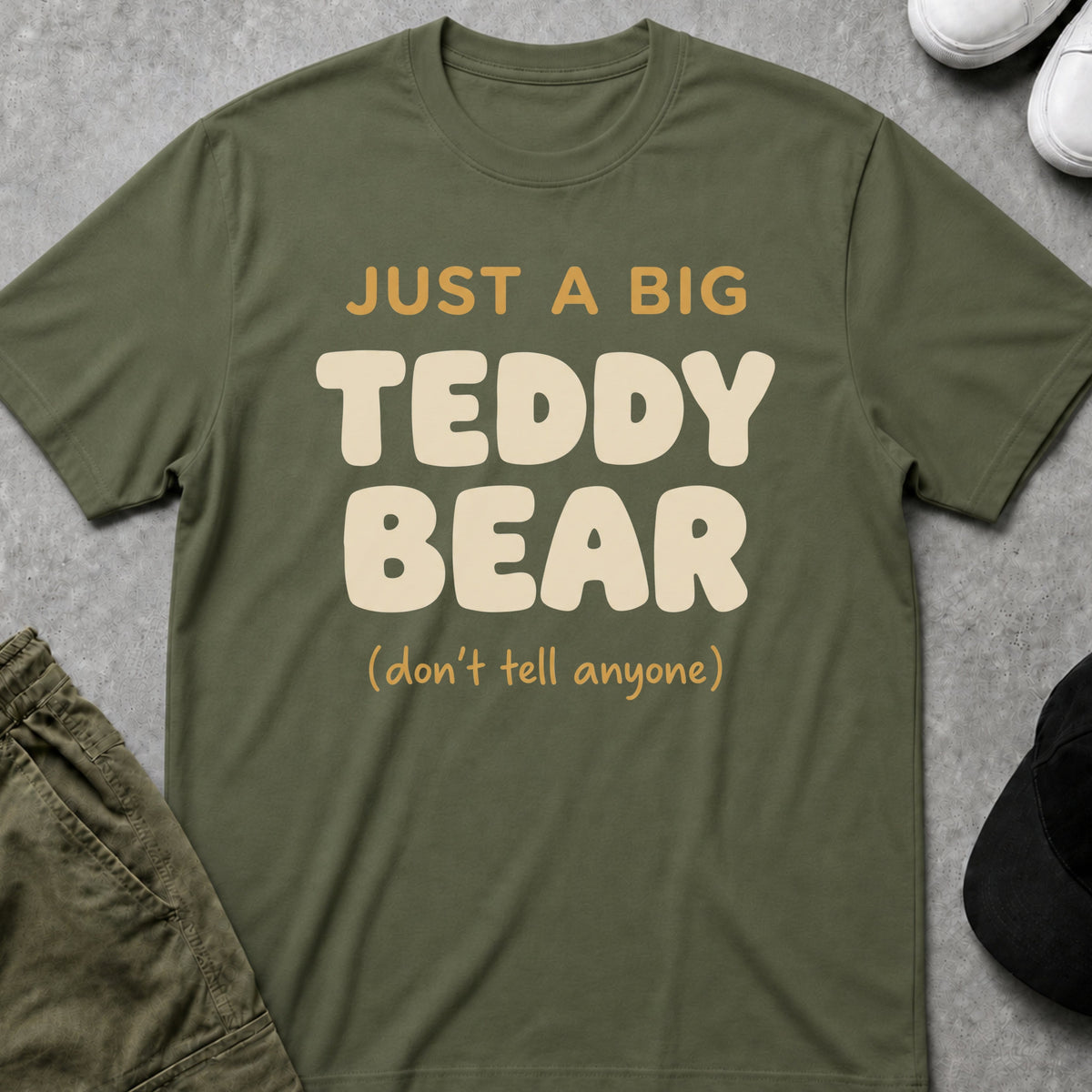 Undercover Teddy T-Shirt Military Green