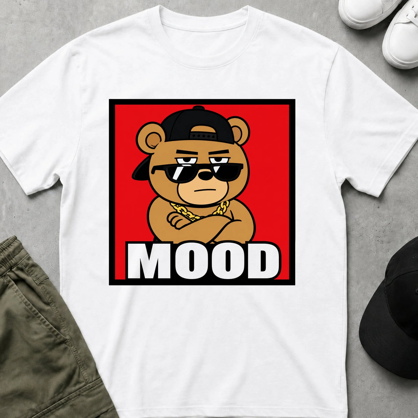 Moody T-Shirt White