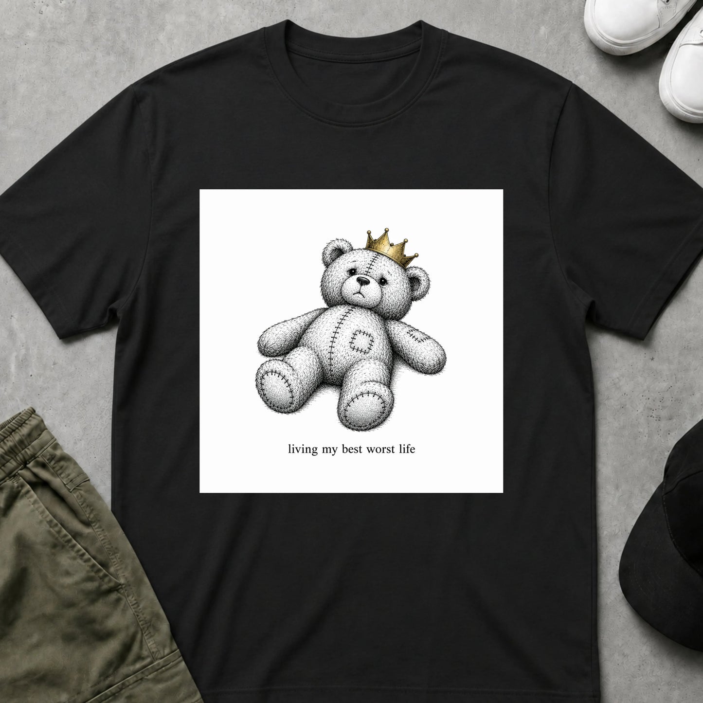 My Best Life T-Shirt Black