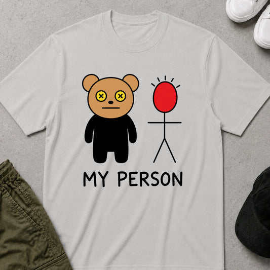 Printify Teddy-Bear My Very Own T-Shirt Ice Grey / S