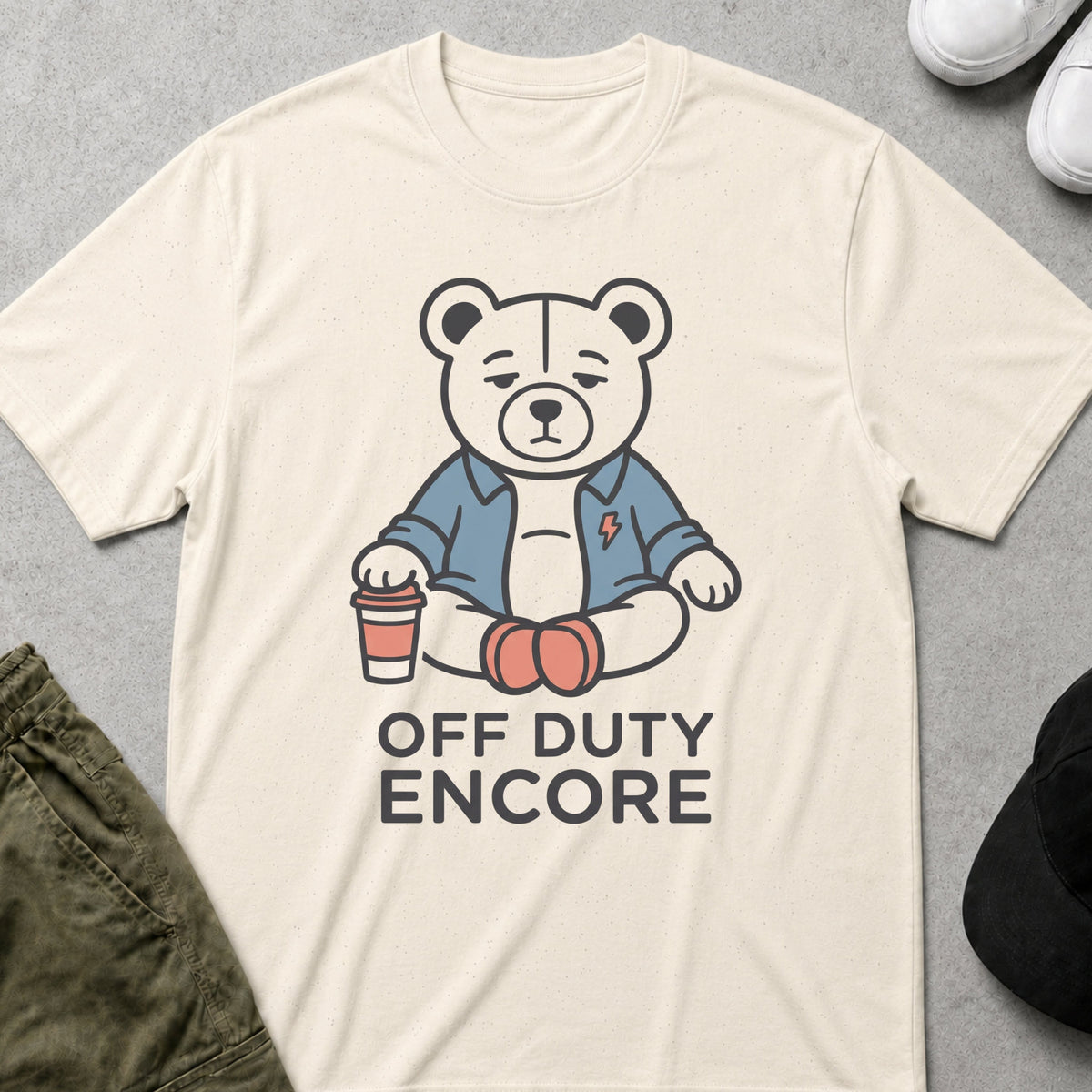 Off Duty Encore T-Shirt Natural
