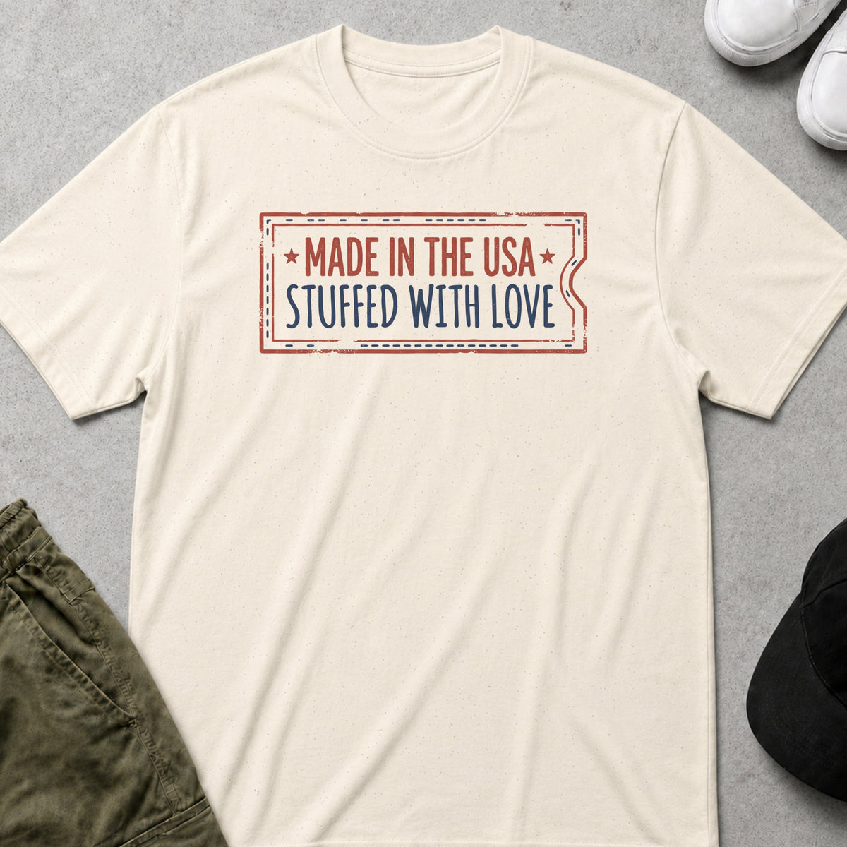 Stuffed With Love T-Shirt Natural