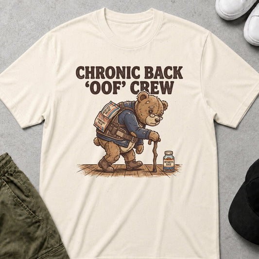 Oof Crew T-Shirt Natural