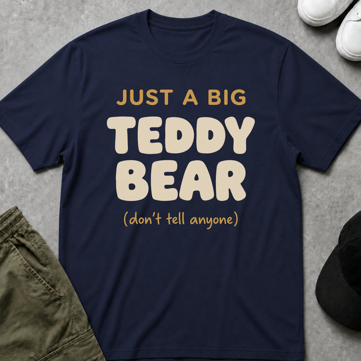 Undercover Teddy T-Shirt Navy
