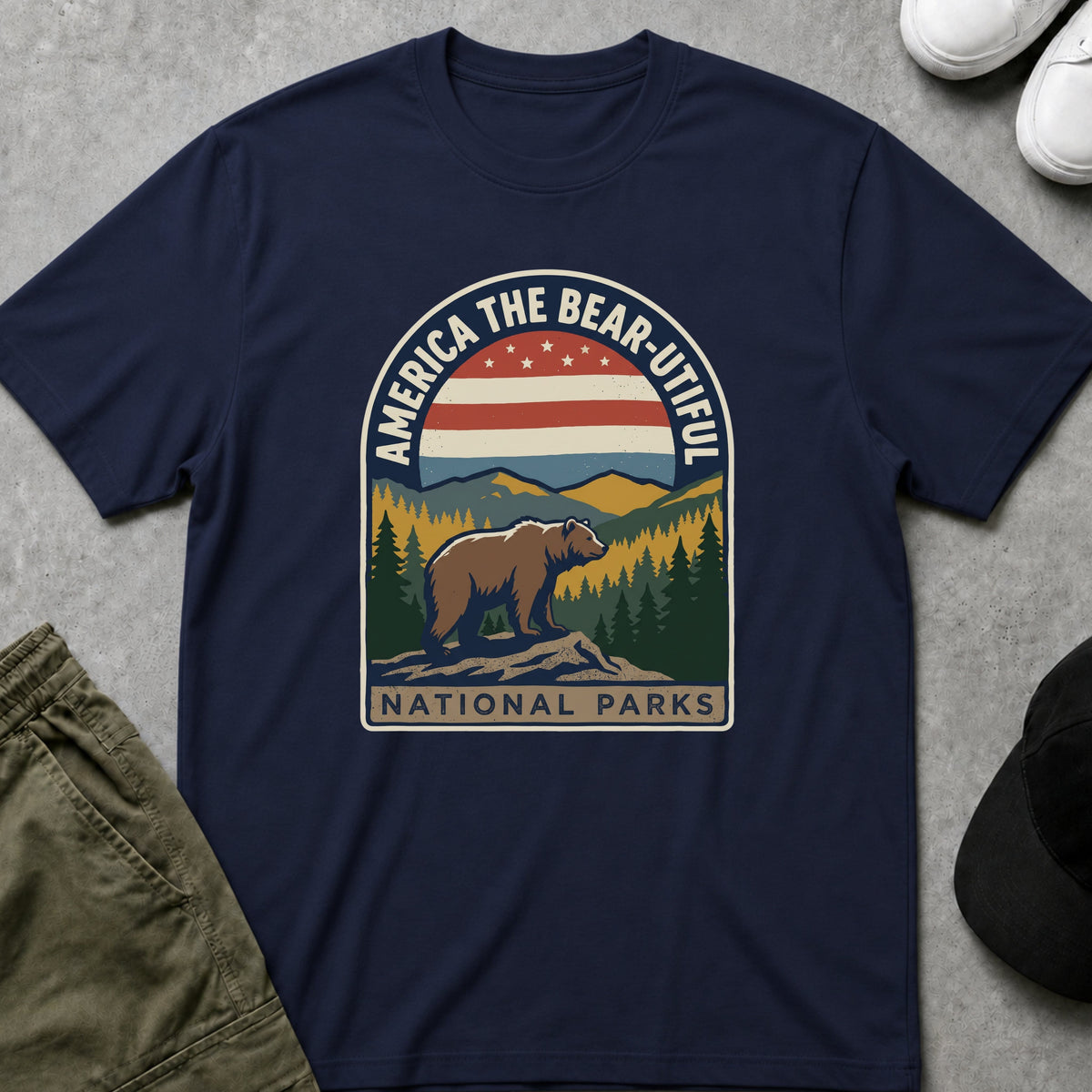 National Parks T-Shirt Navy