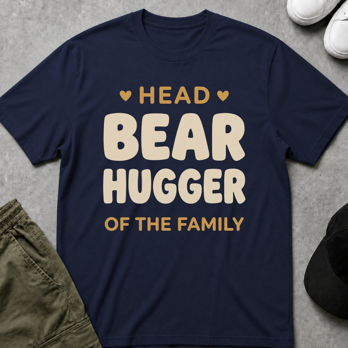 Chief Hug Officer T-Shirt Navy