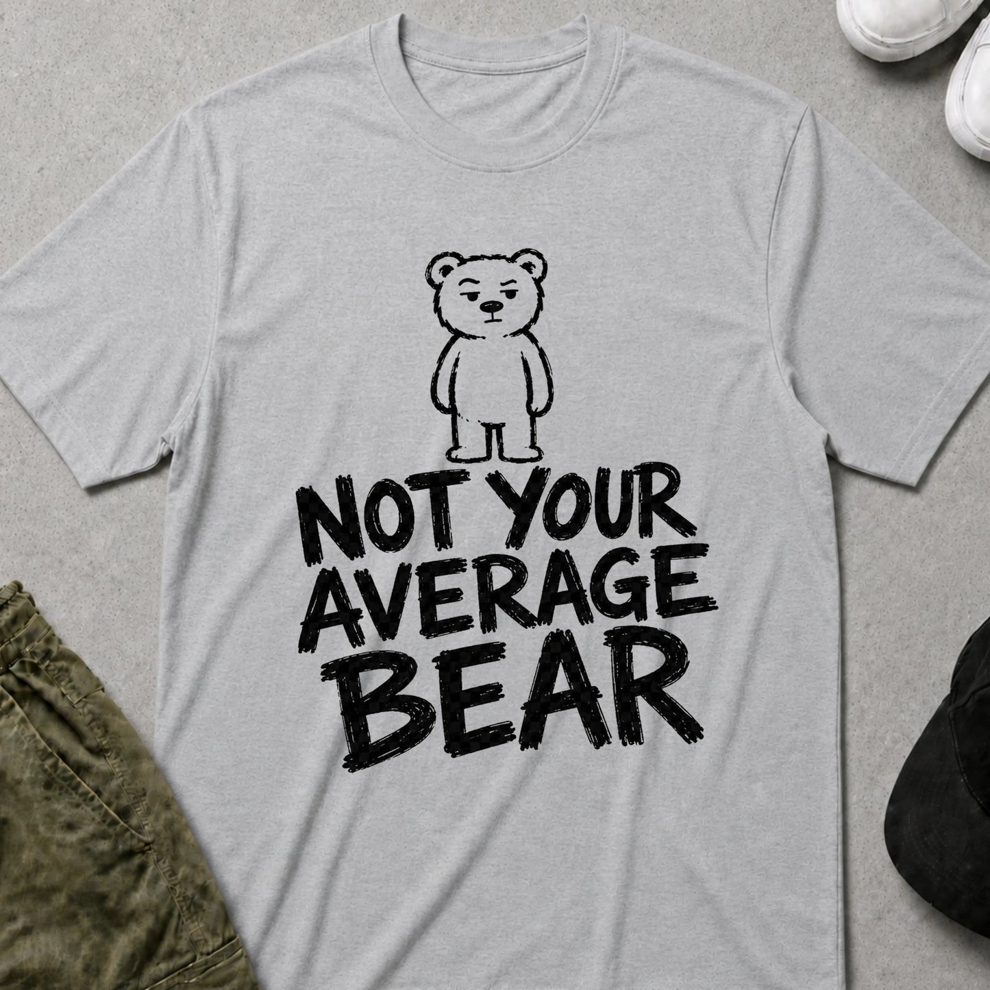 Not Average T-Shirt Sport Grey