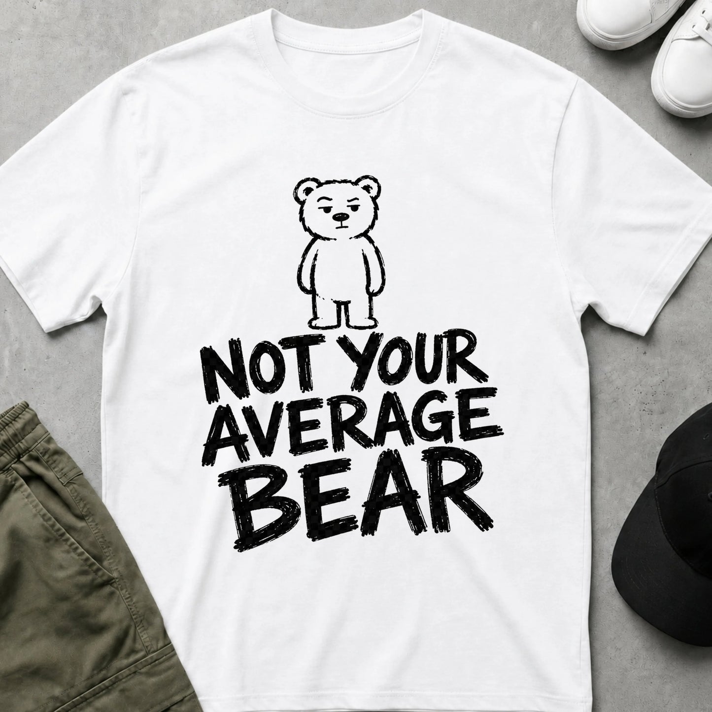 Not Average T-Shirt White