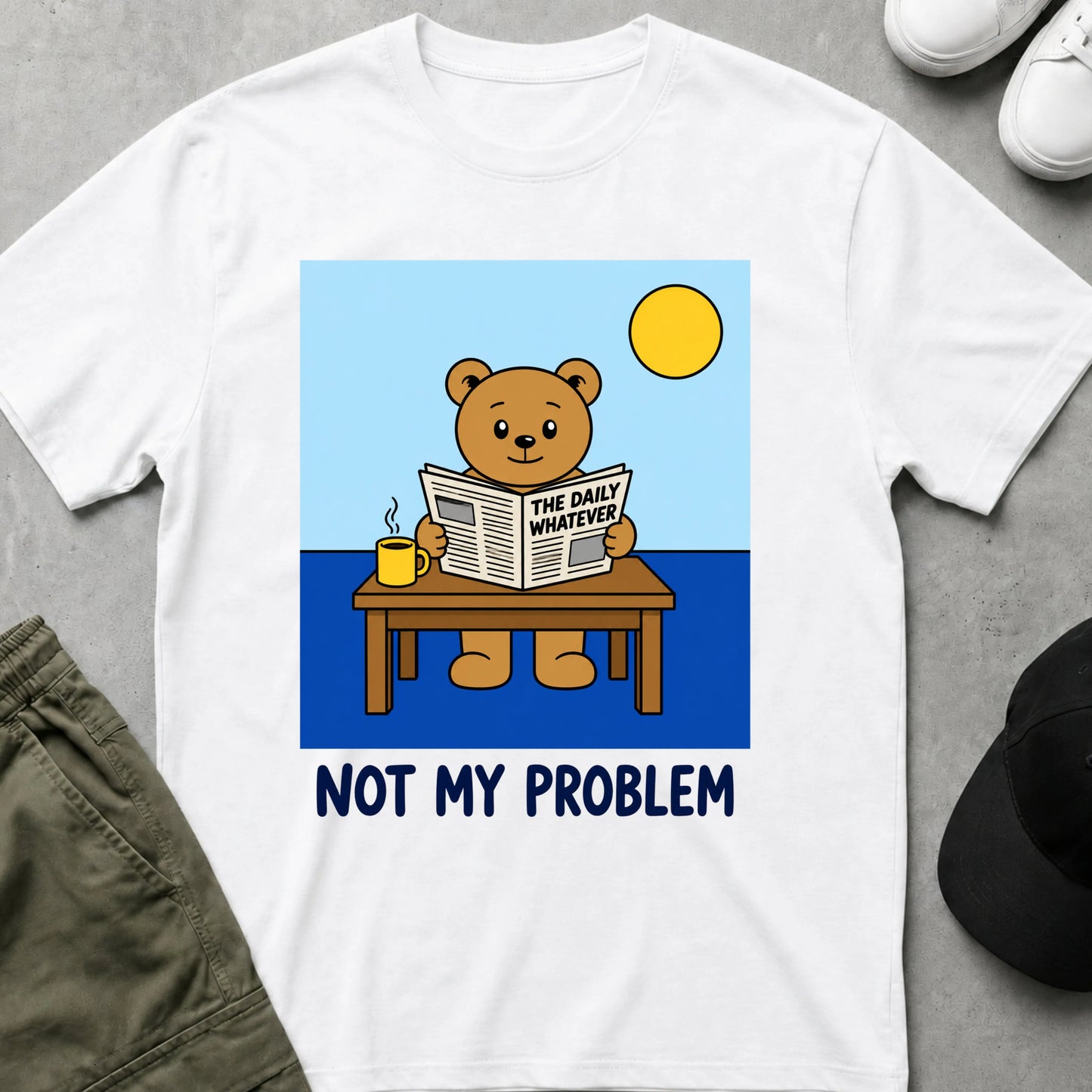 Not My Problem T-Shirt White