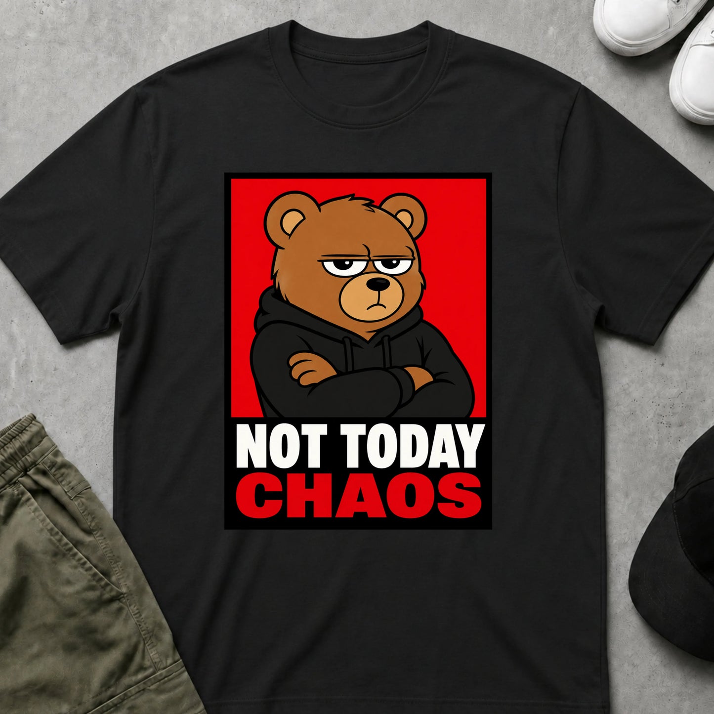 Not Today T-Shirt Black