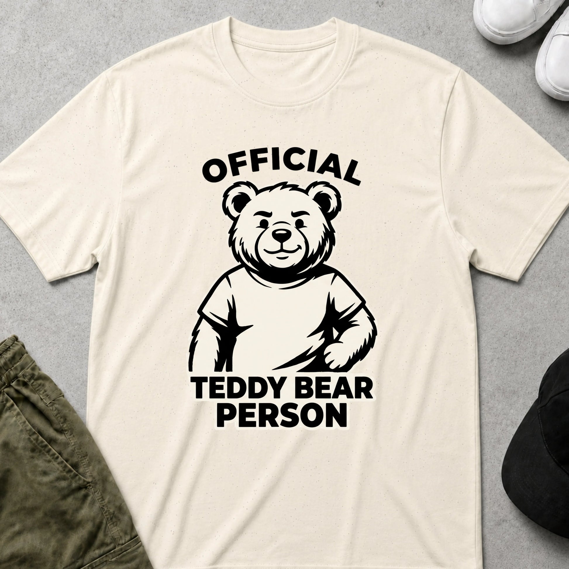 Printify Teddy-Bear Official T-Shirt Natural / S