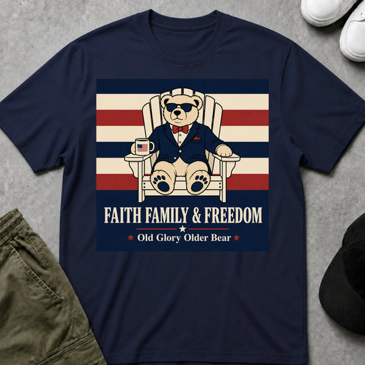 Old Glory T-Shirt Navy