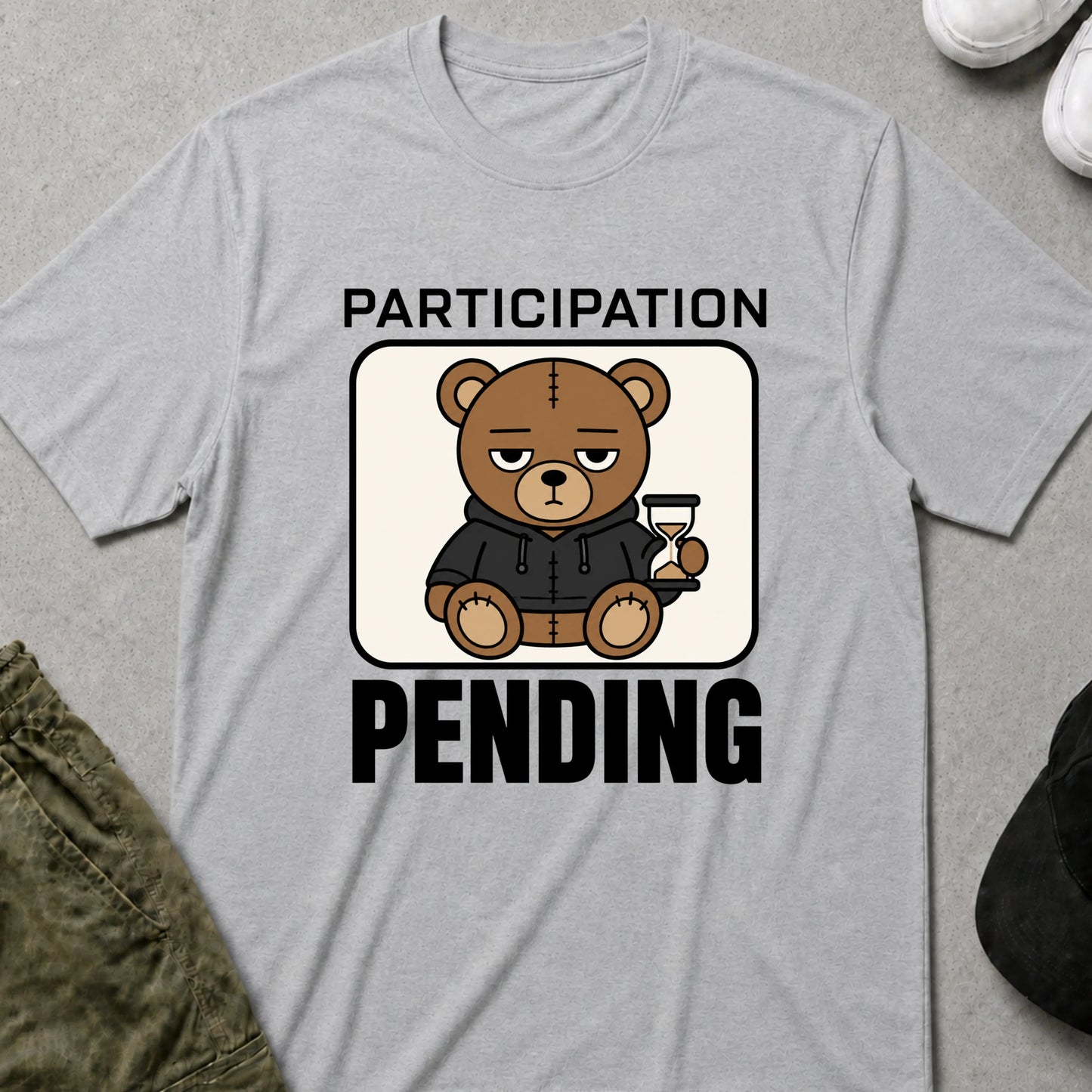 Pending Action T-Shirt Sport Grey